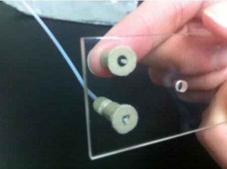 微流控玻璃芯片導(dǎo)管接頭配件圖 微流控玻璃芯片導(dǎo)管接頭配件圖