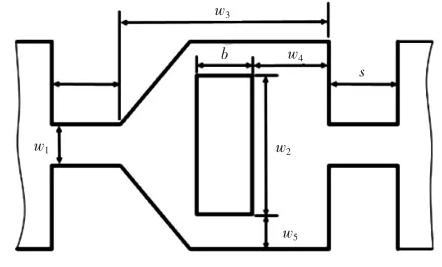 圖1混沌式微混合器結(jié)構(gòu)示意圖
